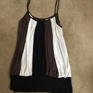 Block color shimmer tank top - super comfortable!